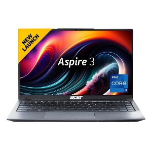 Acer Aspire Lite 15.6" FHD Notebook, Intel Core i7-1255U, 16GB RAM, 512GB SSD, Windows 11 Home, Steel Gray - 1 of 4