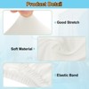 Unique Bargains Stretchy Soft Comfortable Rectangular Foot Stool Cover - 3 of 4