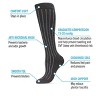 Memoi Unisex Highway Stripe Cotton Blend 15-20mmHg Graduated Compression Socks - 3 of 4