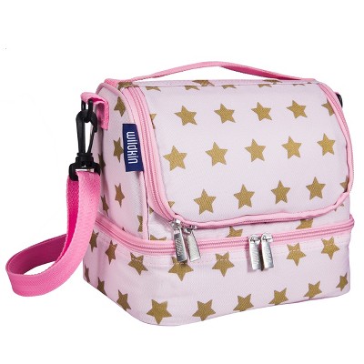 Wildkin Kids Insulated Lunch Box Bag (pink And Gold Stars) : Target