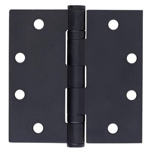Brinks Commercial 4.5 in. L Black Door Hinge 1 pk - 1 of 1