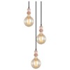 Woodbridge Lighting Fulton G125 5-Light Metal Cluster Pendant in Copper/Bronze - 3 of 4