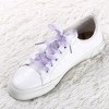 INSPIRE CHIC Women's Wide Flat Gradient Color Organza Shoe Laces 1 Pair - 2 of 4