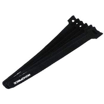 Velcro Brand 170782 Hook-and-Loop Cable Tie, 12 in, Blk, PK600