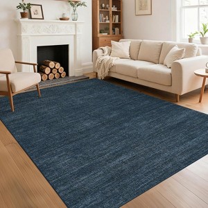 Coucheta Rug for Bedroom Machine Washable Area Rugs with Non Slip Backing Non Shedding Stain Resistant Minimalist Floor Cover Carpet Low Pile - 1 of 4