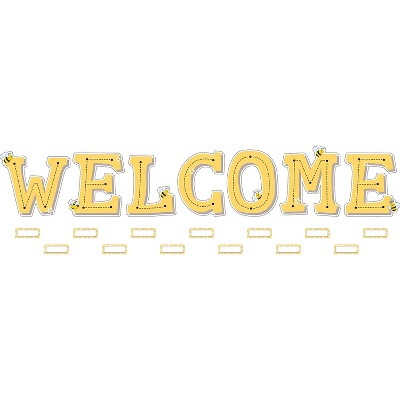 Teacher Created Resources Buzzing Bees Welcome Bulletin Board Set 55/Set (TCR6912)