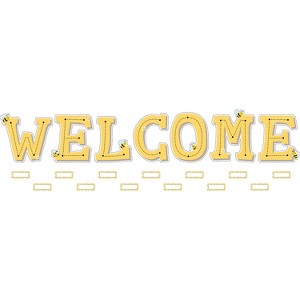Teacher Created Resources Buzzing Bees Welcome Bulletin Board Set 55/Set (TCR6912) - 1 of 2