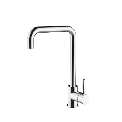 Elegant Lighting Levi Single Handle Pull Down Sprayer Kitchen Faucet in Chrome