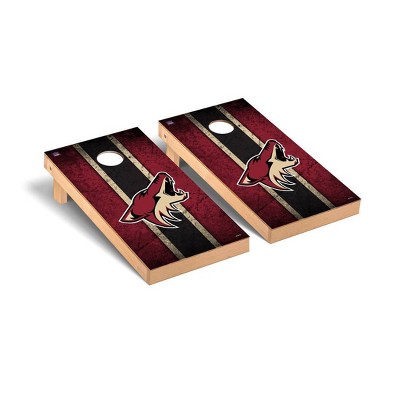 NHL Arizona Coyotes Premium Cornhole Board Vintage Version