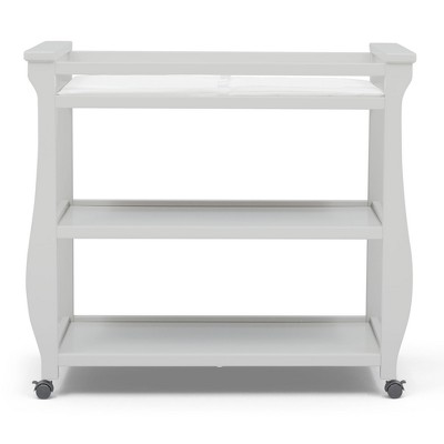 delta changing table white