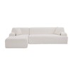 NicBex Couches for Living Room Modern Large L-Shape Modular Sectional Sofa Free Combination Upholstered 3-seater Sofa with Pillows - 4 of 4