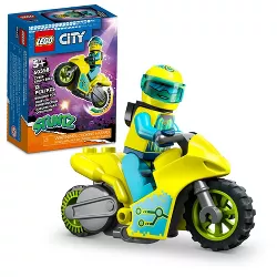 LEGO City Stuntz Cyber Stunt Bike Action Toy Motorbike 60358