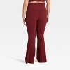 Women's Everyday Soft Crossover Flare Leggings - All In Motion™ - 2 of 3