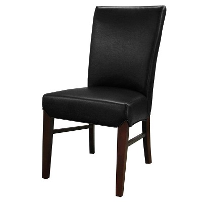 New Pacific Direct Milton Bonded Leather Dining Chair,Set of 2