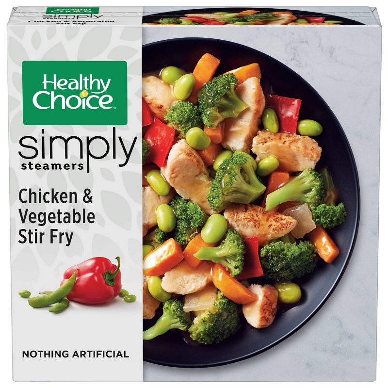 Healthy Choice Simply Steamers Frozen Chicken Vegetable Stir Fry - 9.25oz, 1 of 6