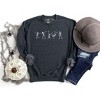 Simply Sage Market Women's Graphic Sweatshirt Dancing Skeleton - 2 of 2