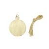Wrapables Christmas Inspiration Wooden Ornament Hanging Tags (Set of 16) - 4 of 4