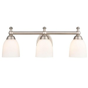 Millennium Lighting 3 - Light Vanity in  Satin Nickel - 1 of 2