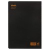 Rhodia Slim Staplebound Notebook - Lined 48 sheets - 8 1/4 x 11 3/4 - Black cover - 3 of 3