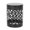 GDFStudio Pellerin Outdoor Round Iron Side Table - image 4 of 4