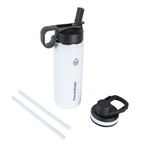 Thermoflask 18oz Insulated Stainless Steel Bottle 2 In 1 Chug And Straw Lid  : Target