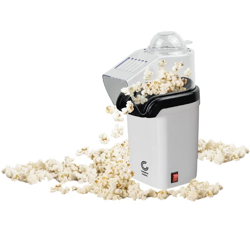 Complete Cuisine CC-PM1100 Hot-Air Countertop Popcorn Maker, White, 1 of 6