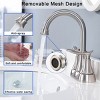 PAGED 4-Inch Bathroom Faucet Bathroom Vanity Sink Faucets with Pop-Up Drain and Supply Hosest, Faucet for Bathroom Sink - 3 of 4