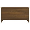 vidaXL Coffee Table Brown Oak Engineered Wood Large Adjustable Height - 3 of 4