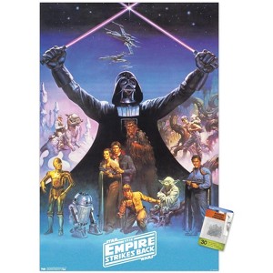 Trends International Star Wars: The Empire Strikes Back 40th - Darth Vader Unframed Wall Poster Prints - 1 of 4