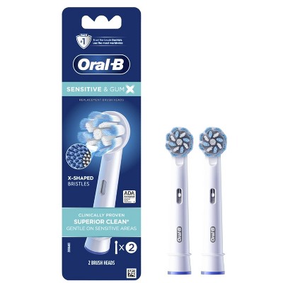 Oral-B GumCare Electric Toothbrush Replacement Brush Heads, 2 Count