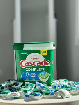 Cascade Fresh Scent Original Dishwasher Pods, Actionpacs Dishwasher  Detergent Tabs - 105ct : Target