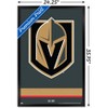 Trends International NHL Vegas Golden Knights - Logo 21 Framed Wall Poster Prints - 3 of 4