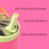 HydroJug Sport - Stainless Steel Tumbler with Straw, Vacuum Insulated, Leakproof Water Bottle, Ergonomic Design, Dishwasher Safe - 3 of 4