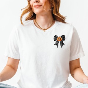 Simply Sage Market Haunted House Coquette Chart Front And Back Short Sleeve Tee - 1 of 4