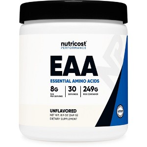 Nutricost EAA Powder 30 Servings (Unflavored) - Essential Amino Acids Supplement - 1 of 4