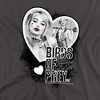 Birds Of Prey Heart Harley Adult T-Shirt - 2 of 4