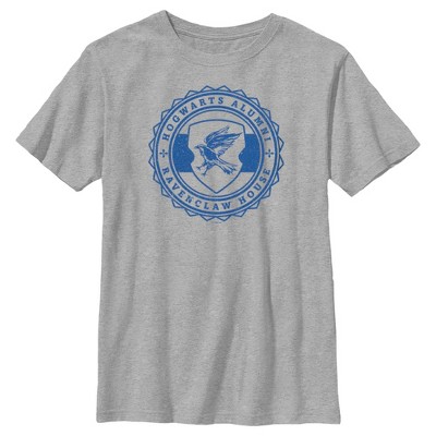 Boy's Harry Potter Ravenclaw Line Art Crest T-Shirt