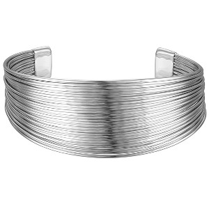 Ivy Sharpe Silver Plated Bangle Bracelet - 1 of 2