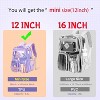 Luupatchy Mini Clear Backpack - Stadium-Approved, 9.9L Capacity for Toddlers/Kids, Festival/Concert, Purple - 2 of 4