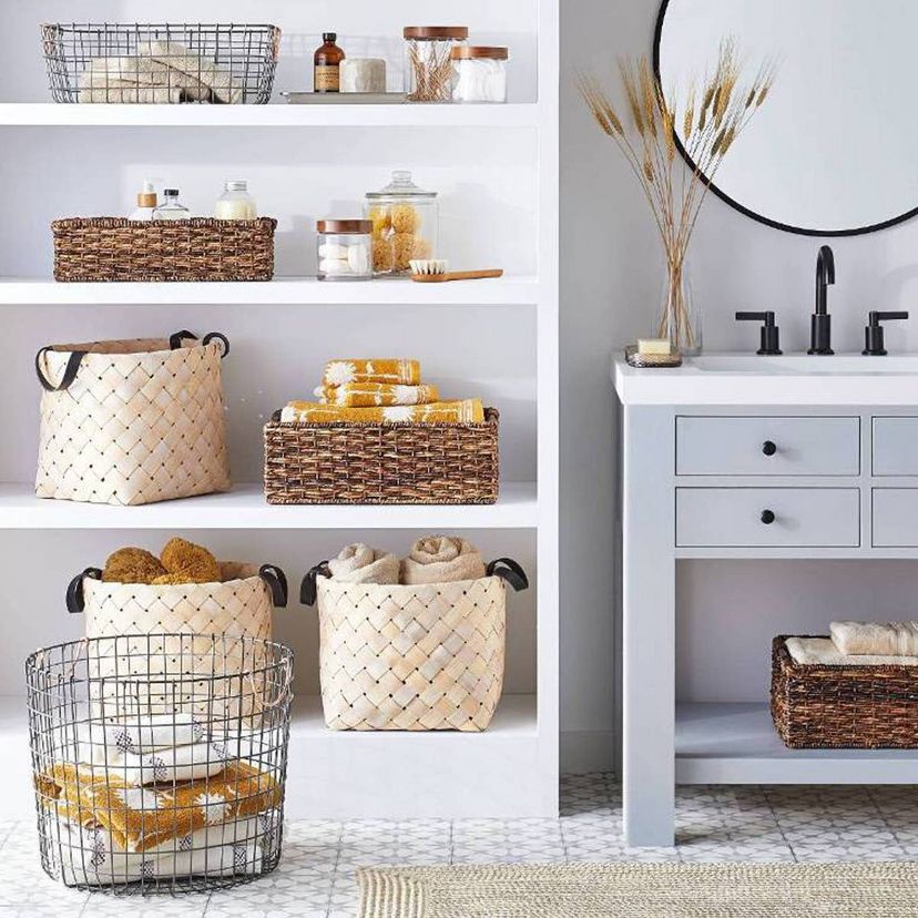Decorative Functional Storage with Stylish Baskets Collection