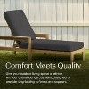 Honeycomb Outdoor Chaise Lounge Cushion - 2 of 4