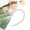 Unique Bargains Faux Pearl Handbag Strap Silver Tone 1 Pc - 4 of 4
