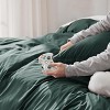 3 pieces Duvet Cover Soft Double Brushed Bedding Set for Kids & Adults Zipper Closure - 3 of 4