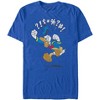 Seven Times Six Disney Mickey and Friends T-Shirt Men's Angry Donald Duck Short Sleeve Top Blue - 4 of 4
