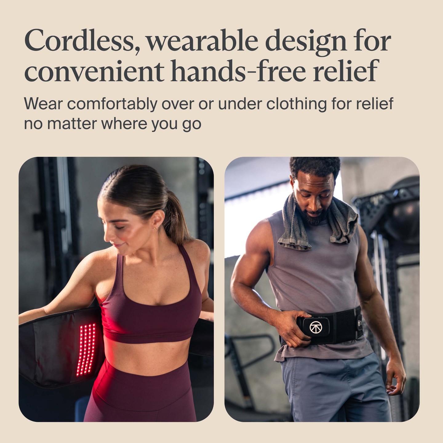 Therabody ThermBack LED 4-in-1 Back Wrap — фото 5