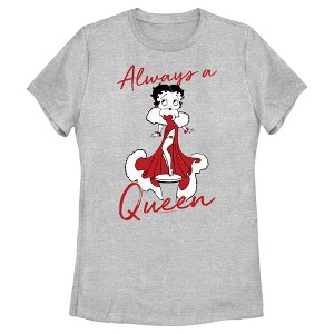 Women's Betty Boop Always a Queen T-Shirt - 1 of 4