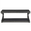 NicBex Modern 47.8" Rectangle Coffee Table with Solid Wood Frame for Home and Office - 3 of 4