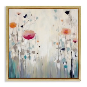 Stupell Industries Pastel Poppies Painting, 18" x 18" - 1 of 4