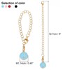 Unique Bargains Lobster Clasp Initial Name ID Charm Accessories for Tumbler with Handle 5 Pcs - 2 of 4