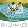 homfan Outdoor Rug - Waterproof Reversible for Patio, RV, Deck, Backyard - 4 of 4